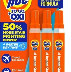 Tide To Go Instant Stain Remover 3 Pack 10mL Portable Pens Procter Gamble 3 PC