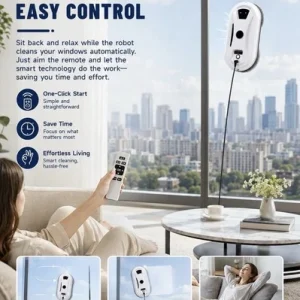 Automatic Window Cleaning Robot Smart Glass Cleaner with Remote Control