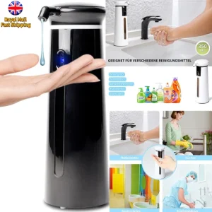 350ml Automatic Soap Dispenser With Infrared Sensor for Bathroom Kitchen Toilet